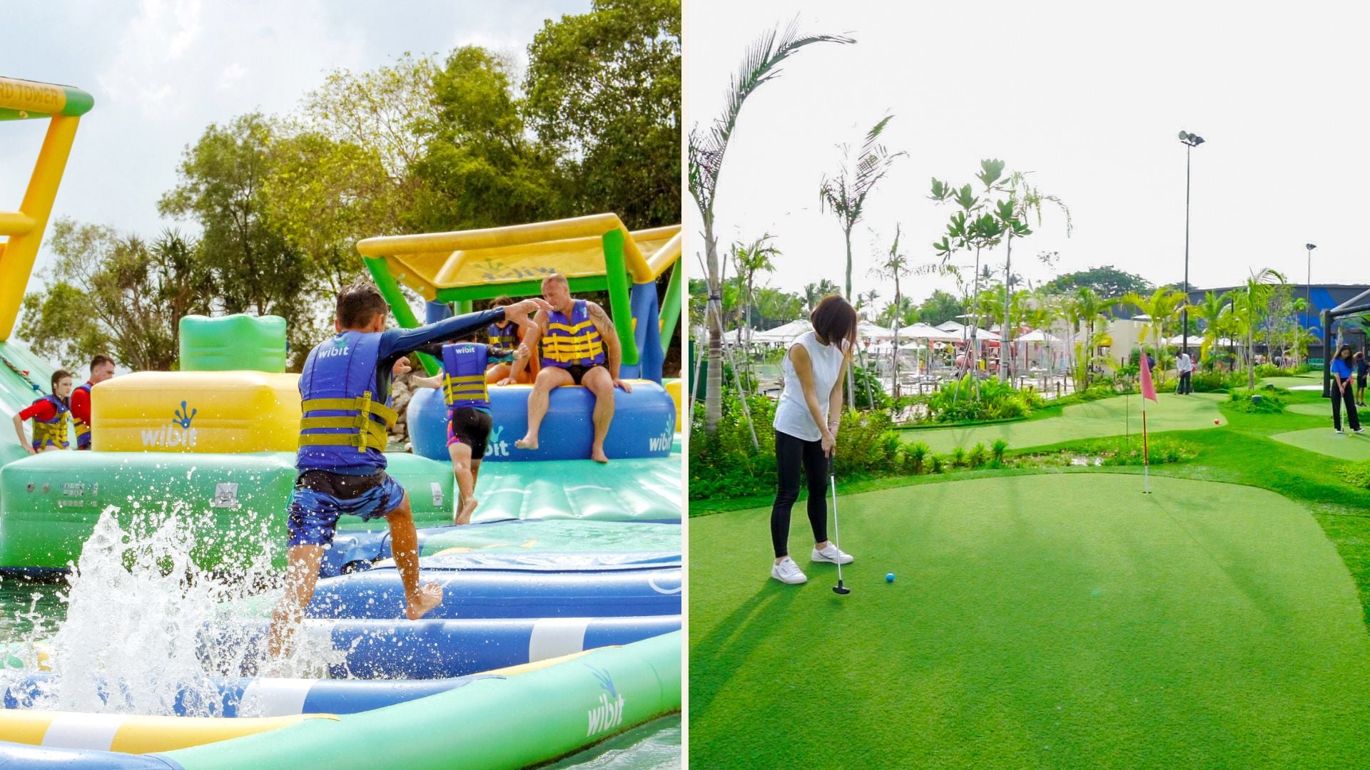 HydroDash and UltraGolf Play and Dine Bundles